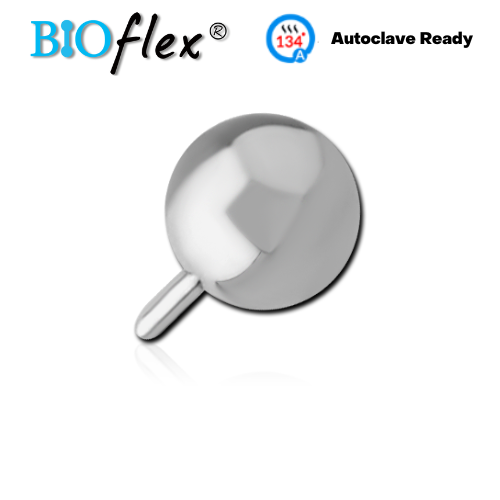 Bioflex Surgical Steel Ball Top for Threadless Posts