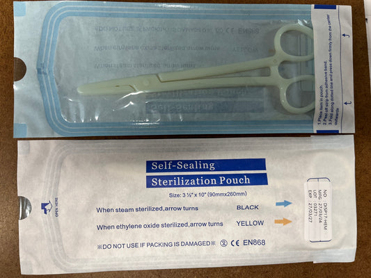 Disposable Pre-Sterilized Straight Hemostats